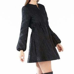 BCBG Jacquard A line Coat