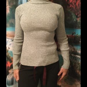 Sparkly Silver turtleneck Bundle SOLD