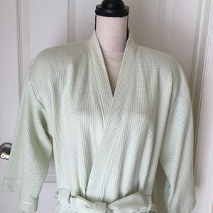 Carole Hochman XL mint green full length robe