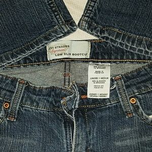 Low Slim Boot cut jeans