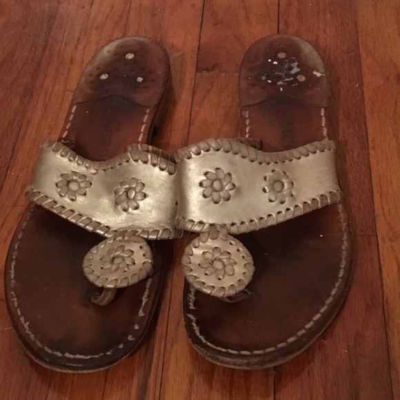 Platinum Jack Rogers Hampton Sandal