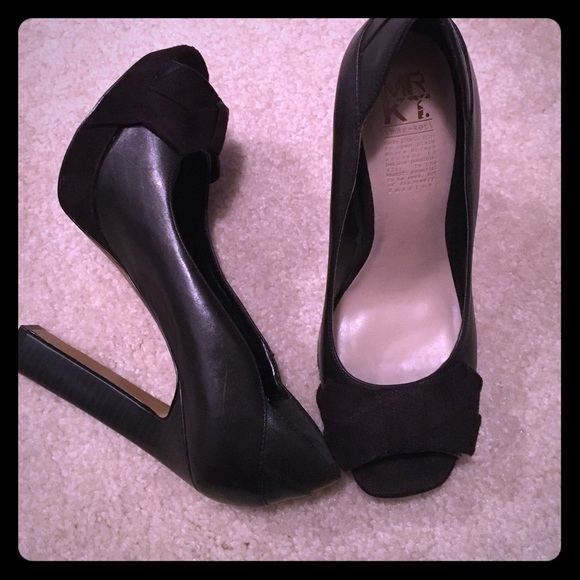 Black heels