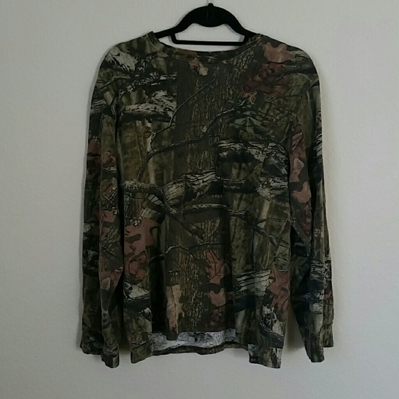 Comfy camo long sleeve shirt