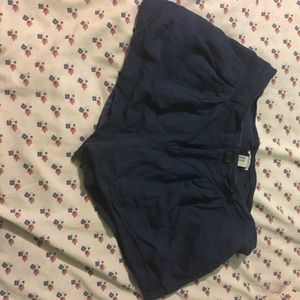 Blue shorts