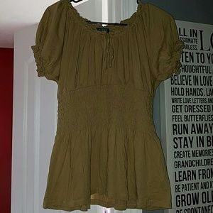 Short sleeve blouse EUC