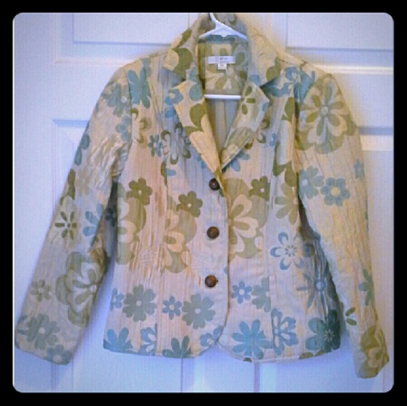 Erin of London Floral Embroidered Blazer