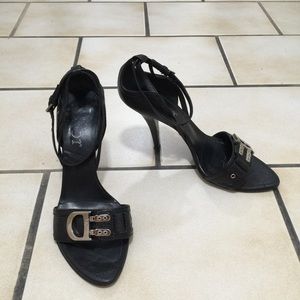 Authentic Dior Signature Black/Silver Sexy Heels