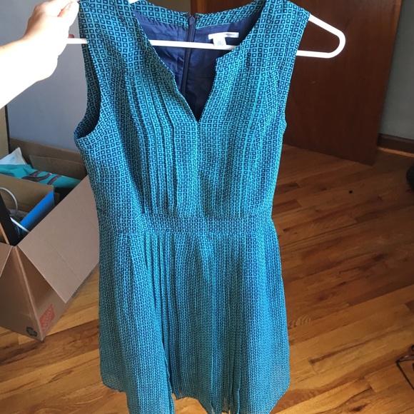 Beautiful halogen navy and real dress