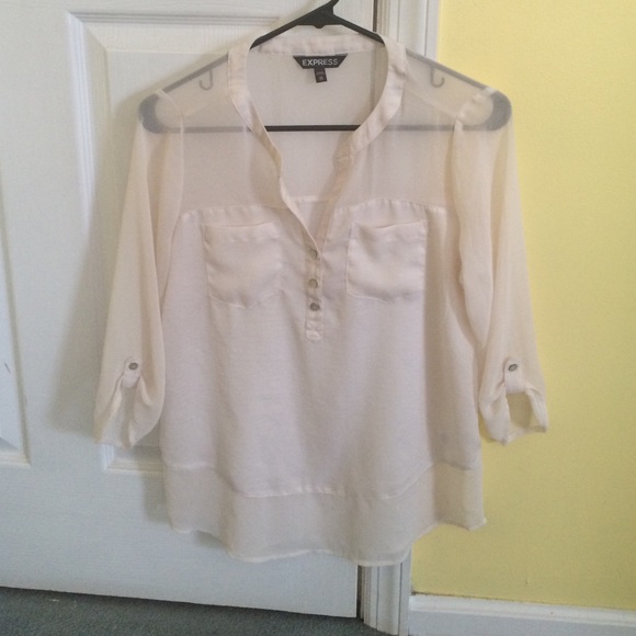 Express sheer blouse