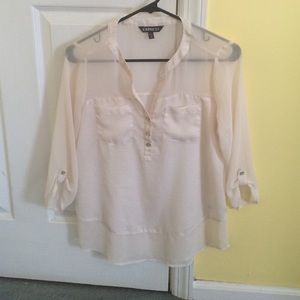 Express sheer blouse