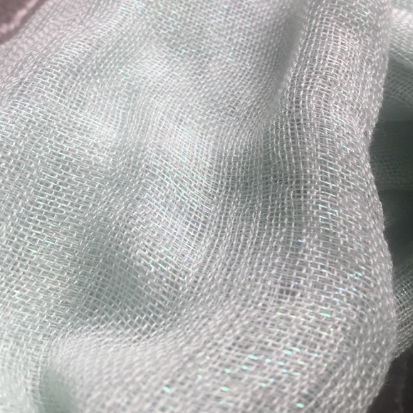 Sparkly Mint Infinity Scarf - Picture 2 of 2