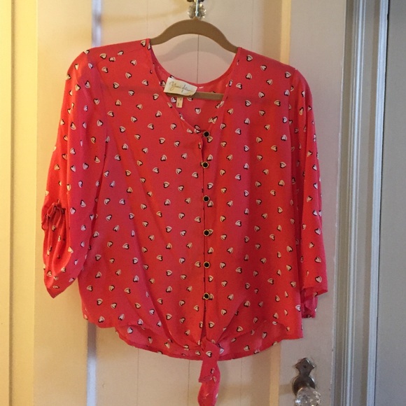 Yumi Kim front tie top