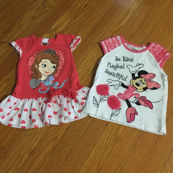3t toddler Disney tops