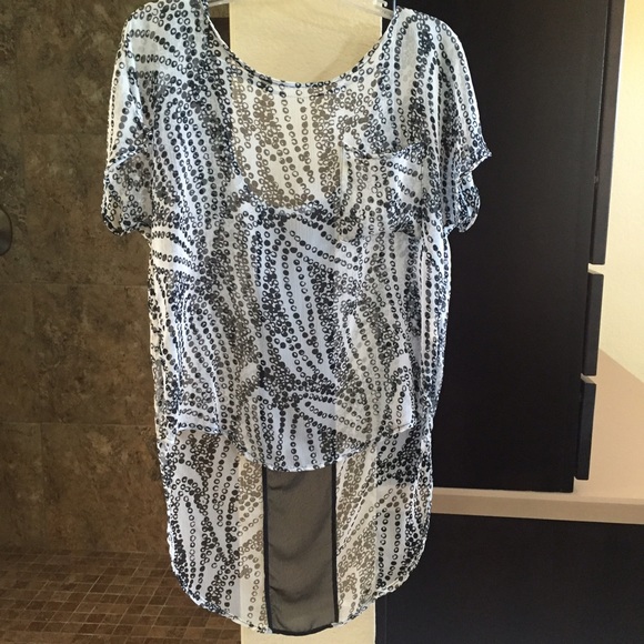 Lush Nordstrom Sheer Top