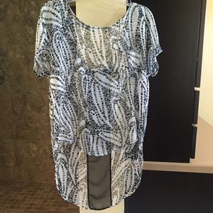 Lush Nordstrom Sheer Top