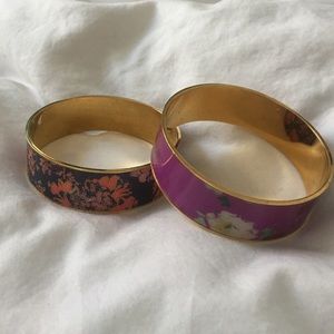 Jcrew bangles $10. Only blue and orange bangle is available.