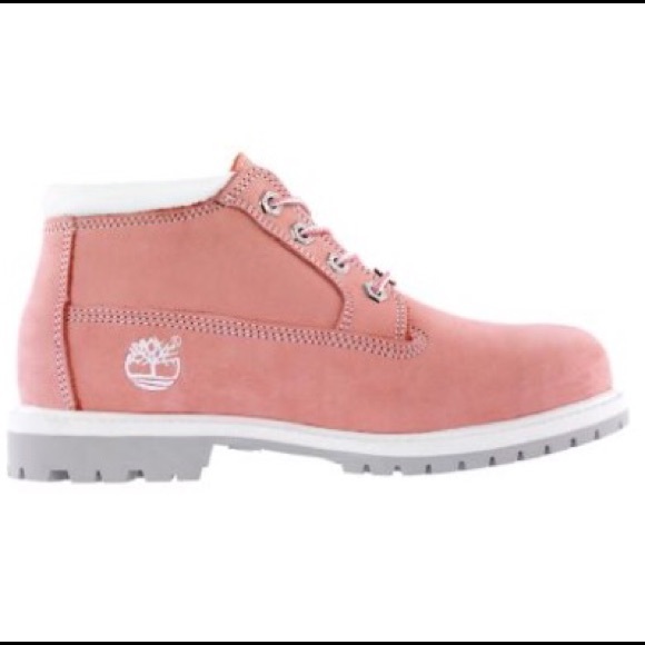 Pink Timberlands
