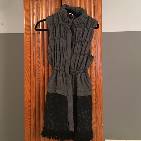Boho fall/winter vest