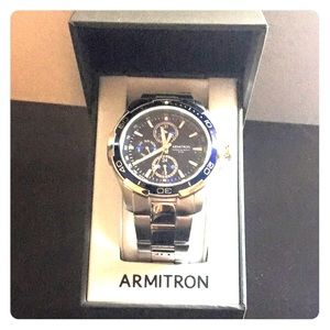 BRAND NEW Armitron Men's Stainless Steel Watch