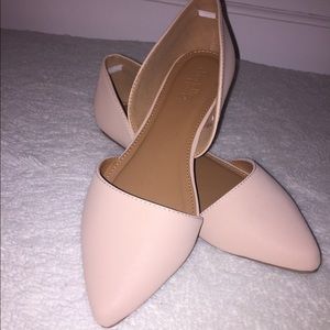 Pointed Toe d'Orsay Flats