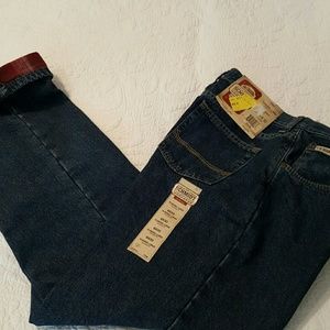 Flannel Lined Relaxed Fit Jeans