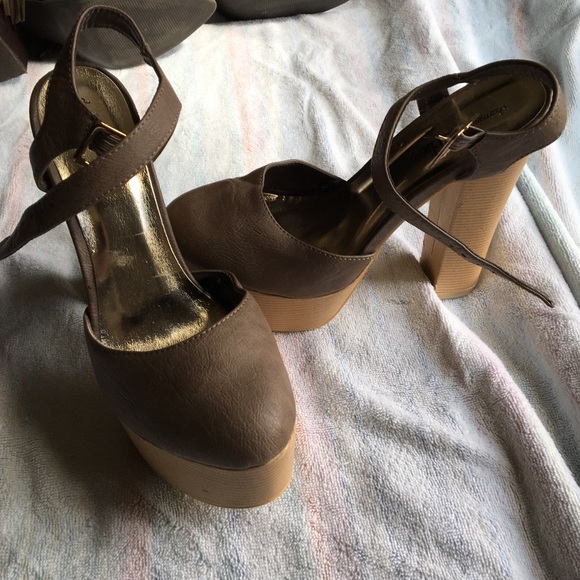 Charming Charlie's platform heels