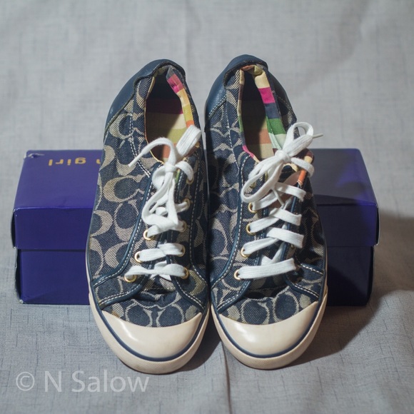 Coach tennis shoes!