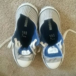 Converse Shoes - Rare Like New GAP+Converse Striped Chucks Converse Shoes - Rare Like New GAP+Converse Striped Chucks