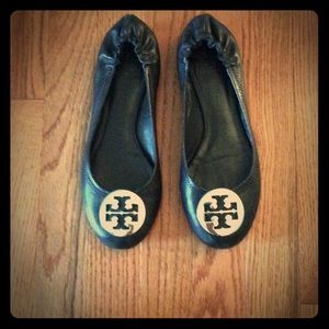 Tory Burch Black Flats 7.5