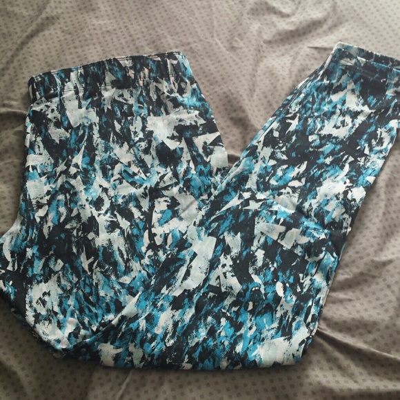 Nike multicolor leggings size XL