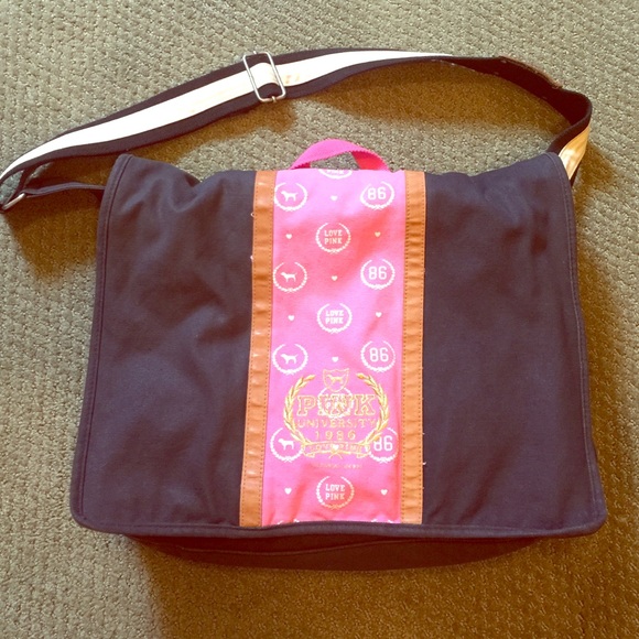 VS Pink messenger bag/ school bag