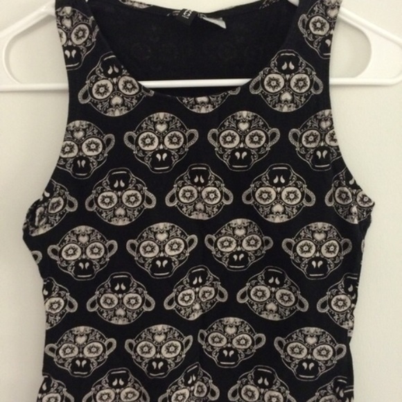 Abstract artsy tank top