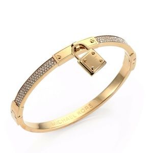 michael kors padlock charm bracelet