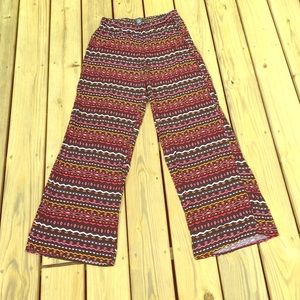 Multi colored palazzo pant