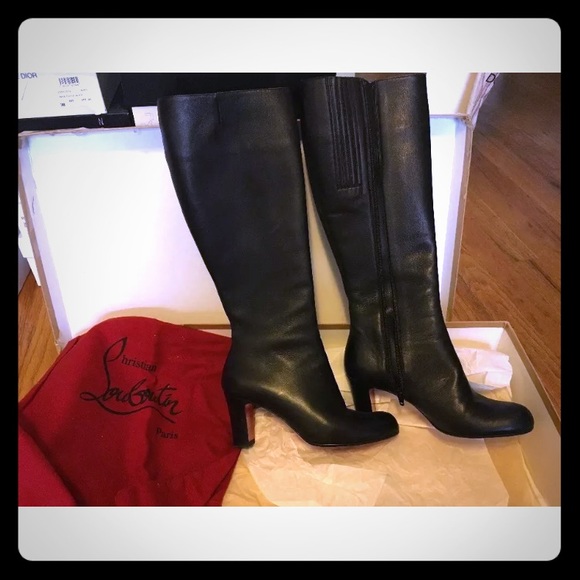 SOLD!! Preowned Christian Louboutin Boots Size 5.5