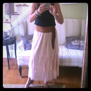 Great skirt with pleats - so pretty!