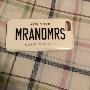 IPhone 5S Mr and Mrs Phone Case