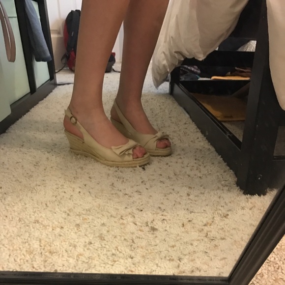 bowtie wedge heels - Picture 2 of 6