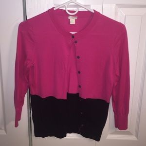 J crew cardigan