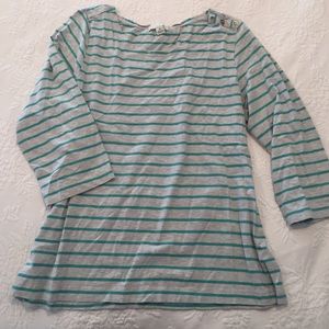 F21 boat neck Tee