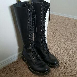Knee high Doc Martens Air Walk