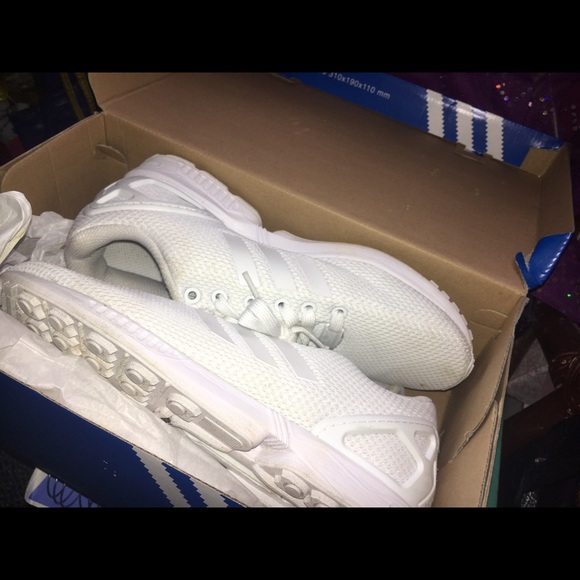 Adidas ZX FLUX all white