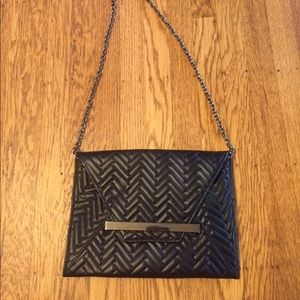 Black crossbody purse