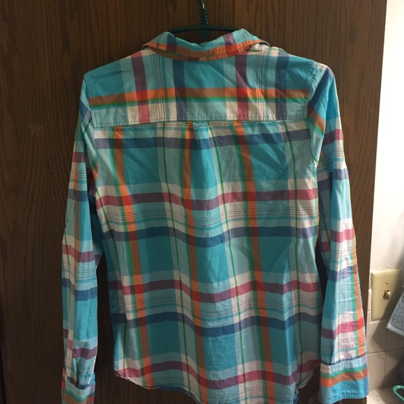 J. Crew Women's button up colorful print Size S - Picture 2 of 3