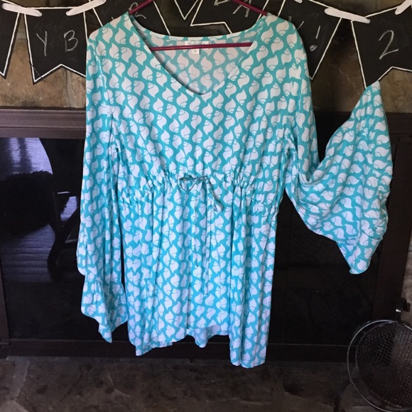 Escapades Beach Collection blouse.