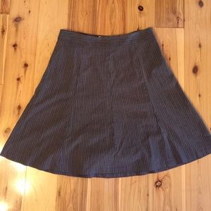 Lined skirt