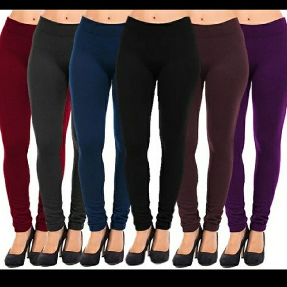 Fleece leggings - Picture 2 of 2