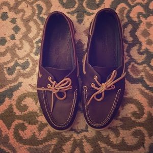 Lightly worn sperrys