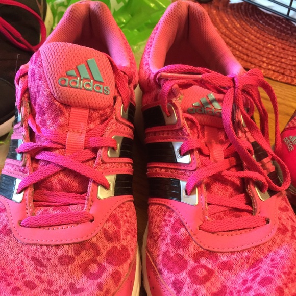 Pink adidas