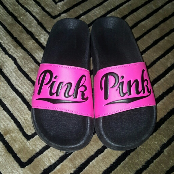 @shawnlafaye Like new PINK NATION SLIDES